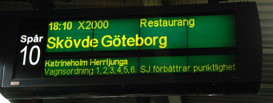 SJ utlovar punktlighet...