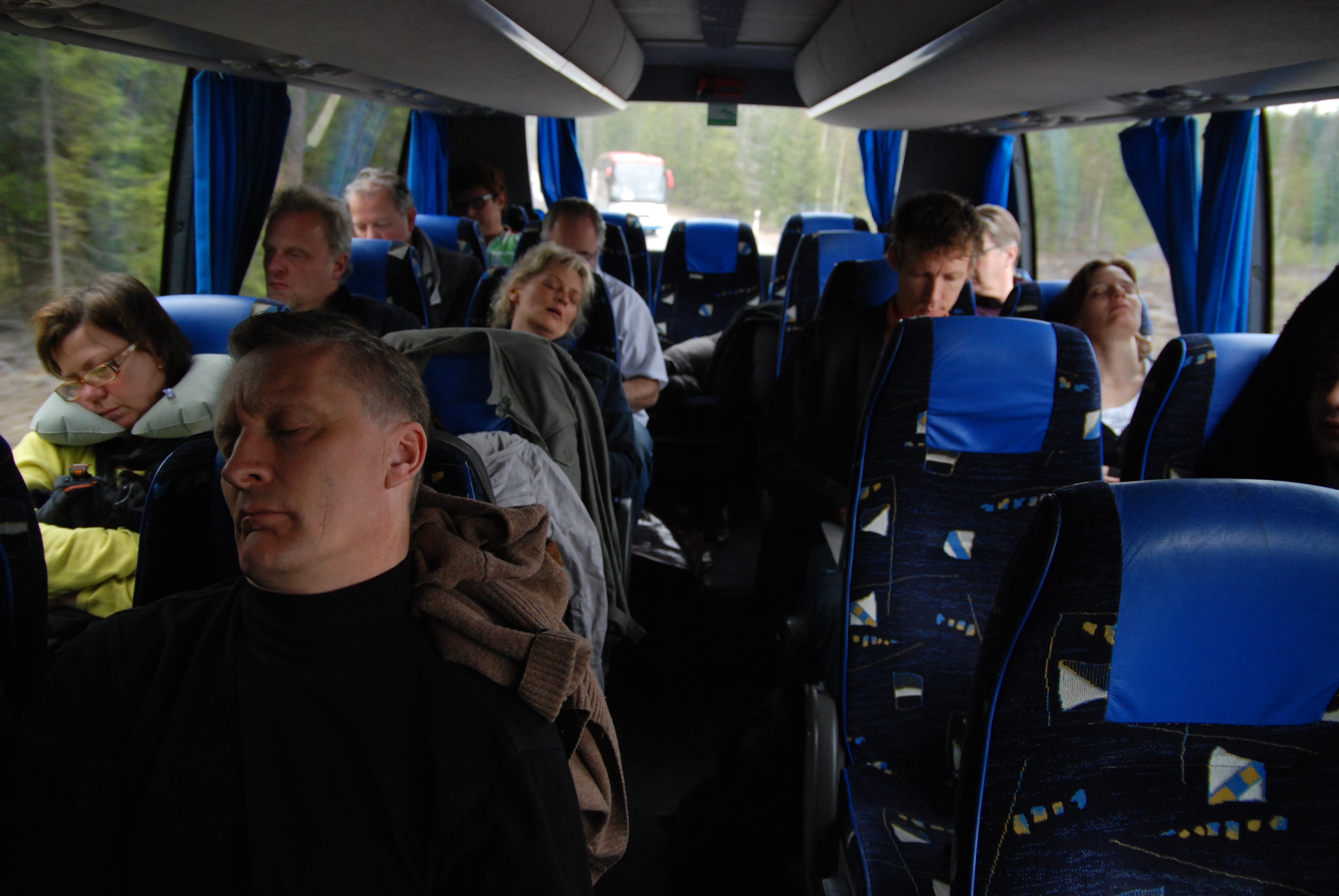 Buss på väg A