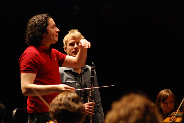 Gustavo Dudamel och Martin Fröst 