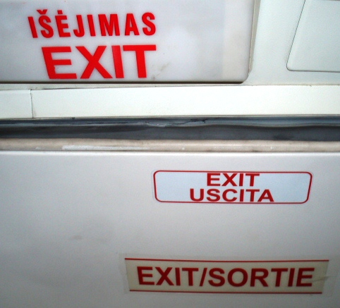 exit