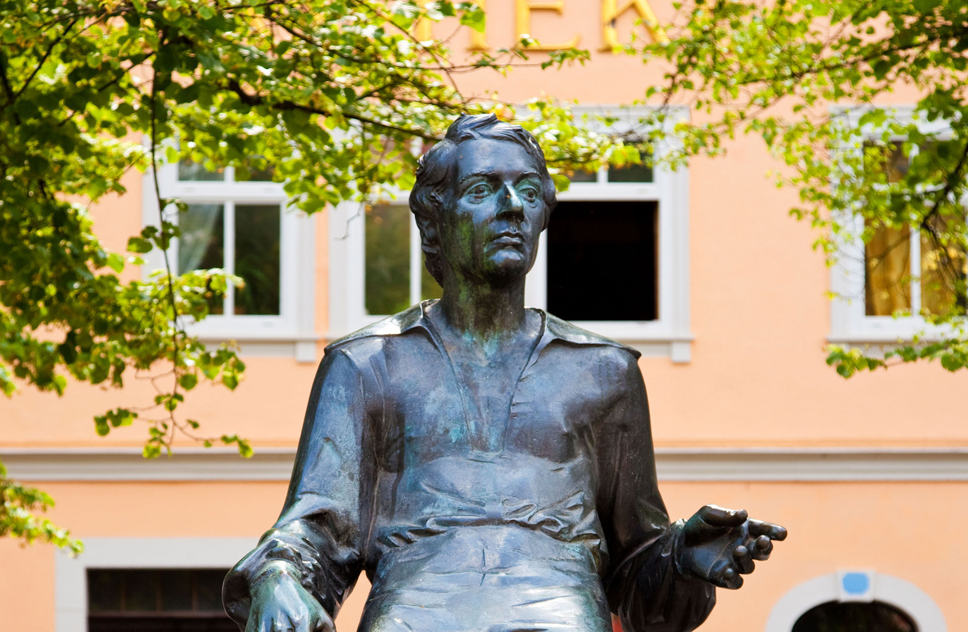 Unge Bach i Arnstadt.