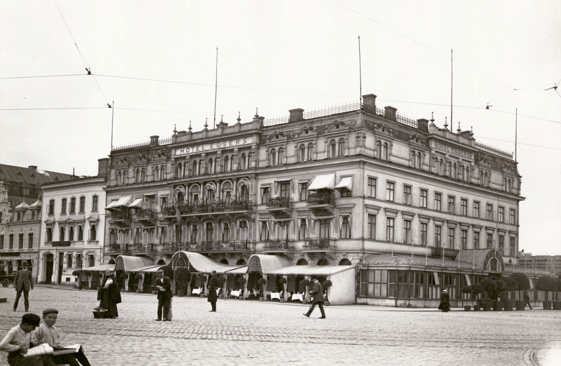 Hotell Eggers, arkivbild