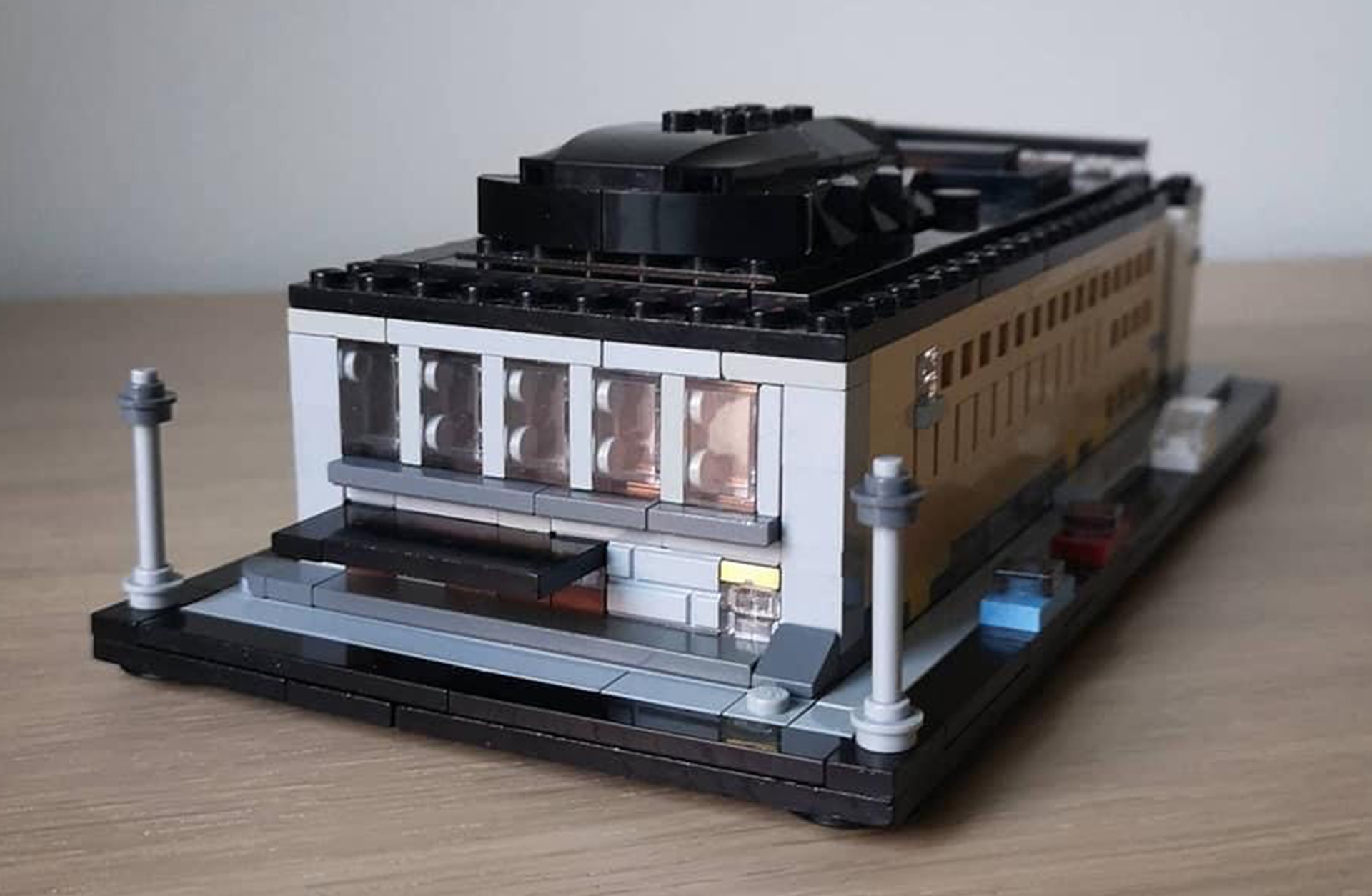 Göteborgs Konserthus byggt av Lego