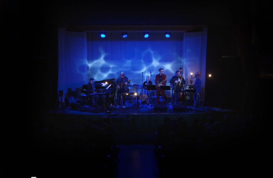 jazzband på scen