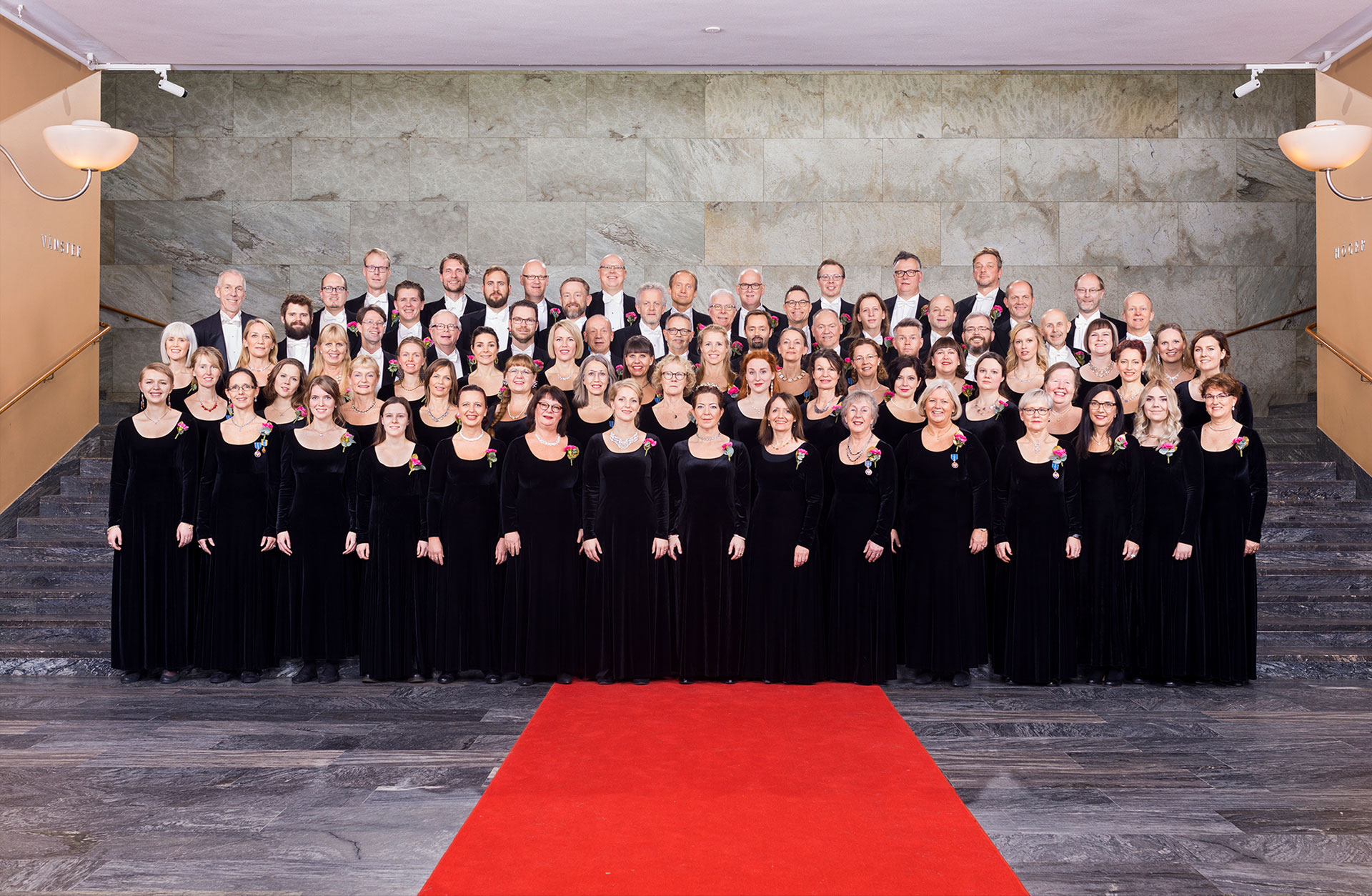 Göteborgs Symfoniska kör i Konserthuset.