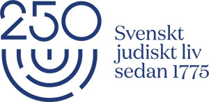 Logotyp 250 Svenskt judiskt liv sedan 1775